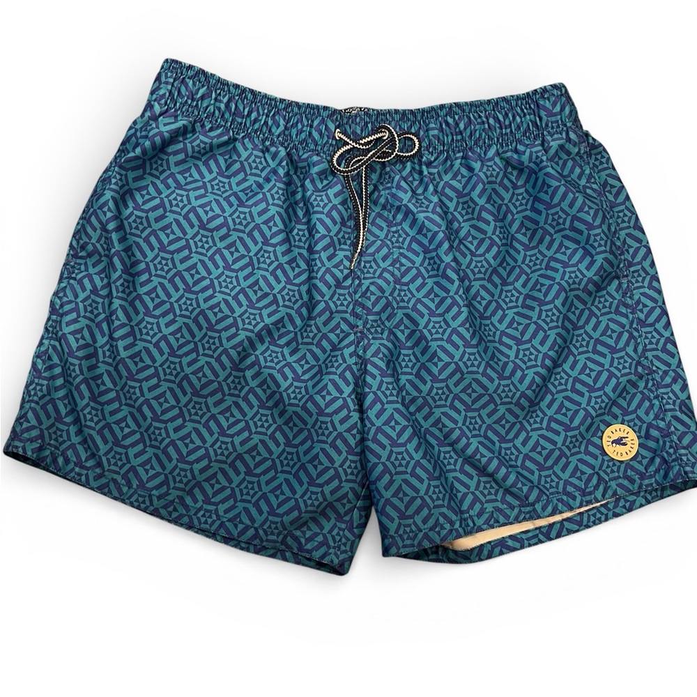 TED‎ BAKER LONDON Blue The World's Your Lobster Swim Trunks